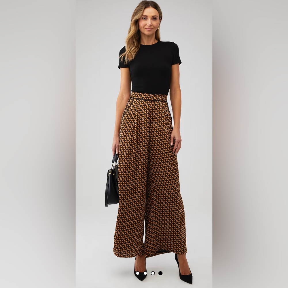 NWT MinkPink Valentina Wide Leg Pants